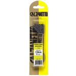 STRINGA TONDA P.1 NERO/GRIGIO    cm 110 CALZANETTO