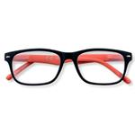 OCCHIALI LETTURA NERI/ARANCIONI     +2,50 B3 ZIPPO