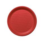 PIATTO DESSERT            Pz 20 ROSSO NATURAL BIBO