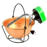 POLENTINA RAME TONDA MARTELLATA FE l  4,0 cm 24