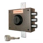 SERRATURA SIC.TRIPLICE SX POMPA     2202/CP KASSEL