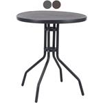 TAVOLO WOOD TONDO GRIGIO         cm 60 VETTE 09634