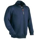 FELPA ZIP CORTA BLU XL                 VERENA ISSA