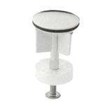 TAPPO SALTARELLO OTTONE CROMATO mm 40