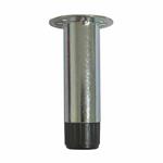 PIEDINO MOBILI METALLO REG.TONDO  mm 28x120