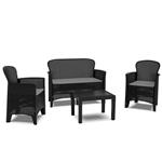 SALOTTINO SET JUNGLE ANTRACITE      Pz 4 PROGARDEN