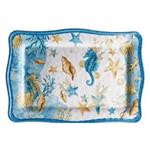 VASSOIO MELAMINA SHELL                 cm 36x23 AD