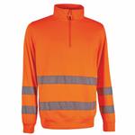 FELPA ZIP CORTA ALTA VISIB.ARANC. L   FELIS UPOWER