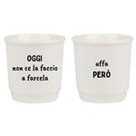 TAZZA CAFFE CERAMICA OGGI          ml 90 Pz 2 SOOR
