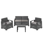 SALOTTINO SET VARENNA ANTRACITE     Pz 4 PROGARDEN