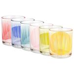 BICCHIERE ACQUA GROOVY         cc 250 Pz 6 DECOVER