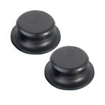 POMOLO COPERCHI TONDO NER.mm 70x30 Pz 2 XTRA 12210