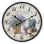 OROLOGIO MURO CARTOLINA LAVANDA cm  30  XTRA 12488