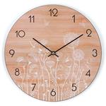 OROLOGIO MURO FIORI E LEGNO     cm  30  XTRA 12486