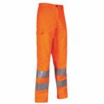 PANTALONE ALTA VISIB. ARANCIO L        VEGA UPOWER