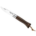 COLTELLO OPIFLEX  INOX N. 6 NEO6 NOCE SCURO OPINEL