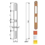 INCONTRO SERRATURE CENTRO 22x196 OTTONATO 1000 AGB