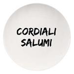 PIATTO CERAMICA PIANO CORDIALI SALUMI cm 26,5 SOOR