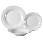 SERVIZIO PIATTI PORCELL.BIANCO    Pz 18 XTRA 12574