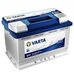 BATTERIA AUTO Ah  74 278x175 h 190       E11 VARTA