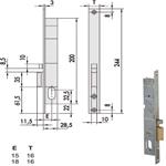 ELETTROSERRATURA INF.MONT. ALL DX  14020-18-1 CISA