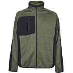 FELPA ZIP LUNGA DARK GREEN L           HULL UPOWER