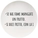 PIATTO CERAMICA PIANO FRITTO          cm 26,5 SOOR