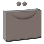 SCARPIERA HARMONY TORTORA/GRIGIO  51x19 h 39 TERRY