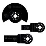 LAME MULTIUTENSILI Set Pz  3   STARLOCK WOOD BOSCH