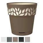 VASO CLOE TONDO RIS.ACQUA GREIGE  30 h 29 STEFANPL