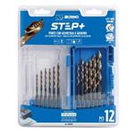 PUNTE HSS RETT.STEP  Sr Pz  12 mm 3/10 01405 KRINO