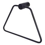 PORTASCIUGAMANI MURO ANELLO NERO  cm 22 XTRA 13439