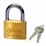 LUCCHETTO OTTONE mm 17                      POTENT