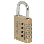 LUCCHETTO OTTONE mm 20 COMBINAZIONE  21190 CISA LL