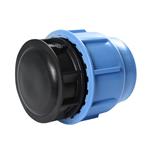 TAPPO PRESSIONE POLIPROPILENE TERMINALE mm 25