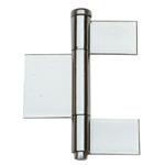 CERNIERA FICCIA 3 ALI INOX 110x 80,0       1221 AL